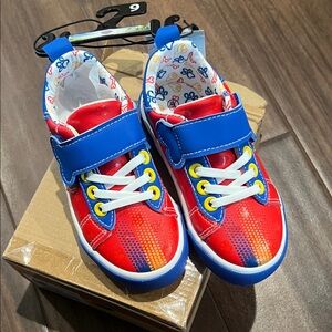 Paw Patrol Colorful Kids Sneakers with Blue Accents